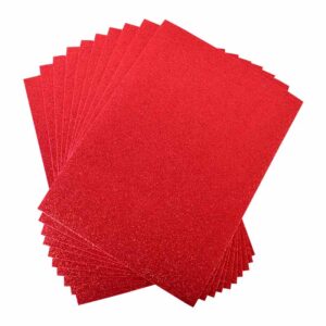 Foami escarchado rojo paquete 10 unidades Klipp
