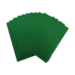 Foami escarchado verde oscuro paquete 10 unidades Klipp