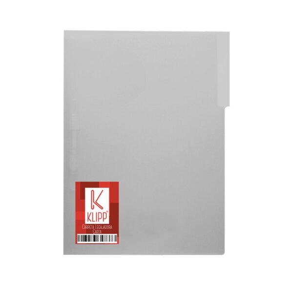 Carpeta legajadora carta transparente Klipp