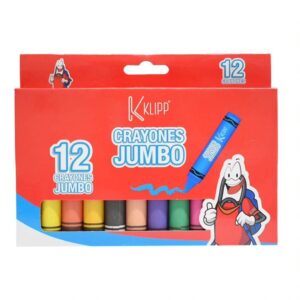 Crayon jumbo caja 12 unidades Klipp