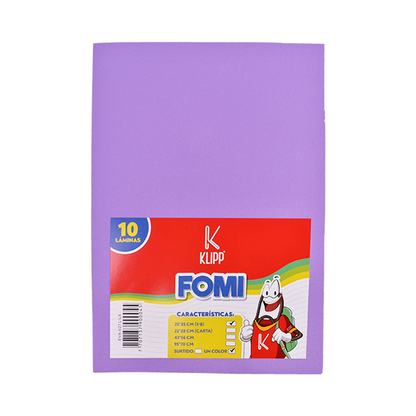 FOMI 1/8 10 UND LILA KLIPP