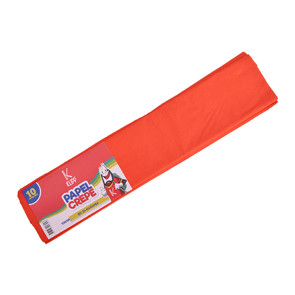 PAPEL CREPE 10 UND NARANJA KLIPP