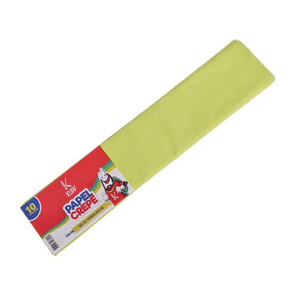 PAPEL CREPE 10 UND VERDE BICHE KLIPP