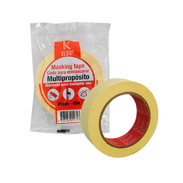 CINTA ENMASCARAR 36 MM X 40 M KLIPP