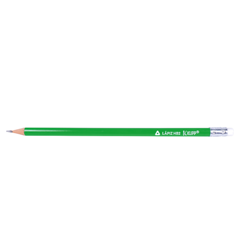 LÁPIZ NEGRO HB2 12 UND KLIPP