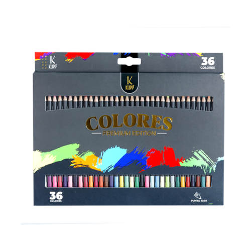 COLORES UNIPUNTA 36 UND 4 MM PREMIUN KLIPP