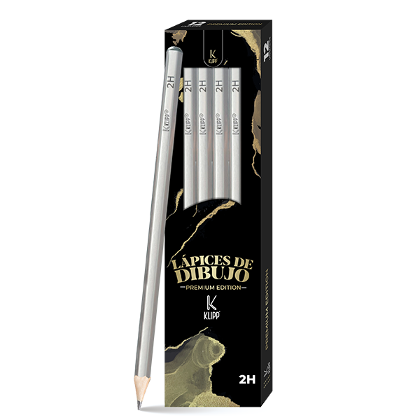 LÁPIZ DIBUJO 2H 12 UND PREMIUM KLIPP